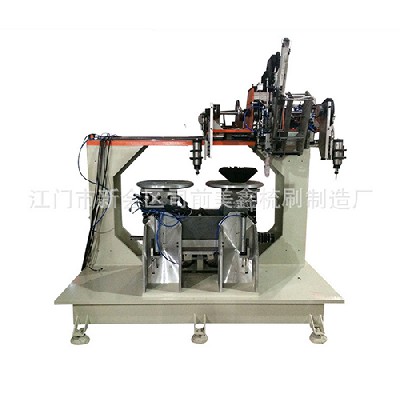 Five-axis, Two-drill and one-plant machine (industrial disc brush)
