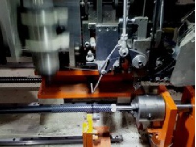 二轴小圆棒钻孔植毛机