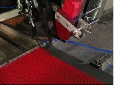 二轴平板钻孔植毛一体机